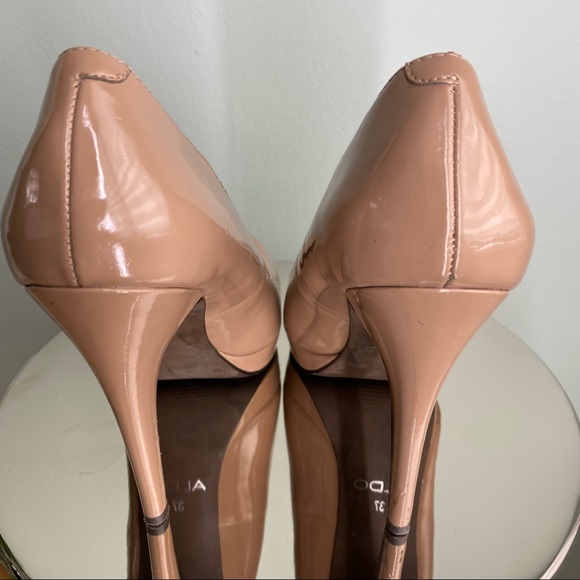 Aldo Nude/ Tan Platform Pumps Heels / Size US 6/ EUR 37 - Picture 2 of 6